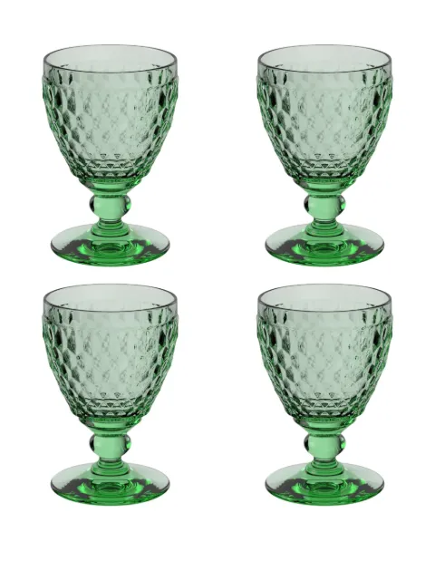 Villeroy & Boch Boston stemmed glasses  (set of four)