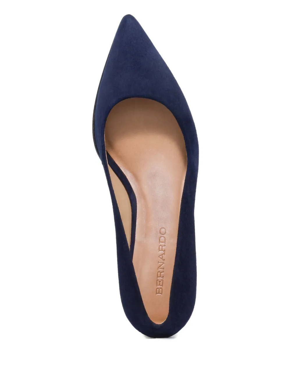  Bernardo 40mm Millie Pointed-toe Pumps - Blue 