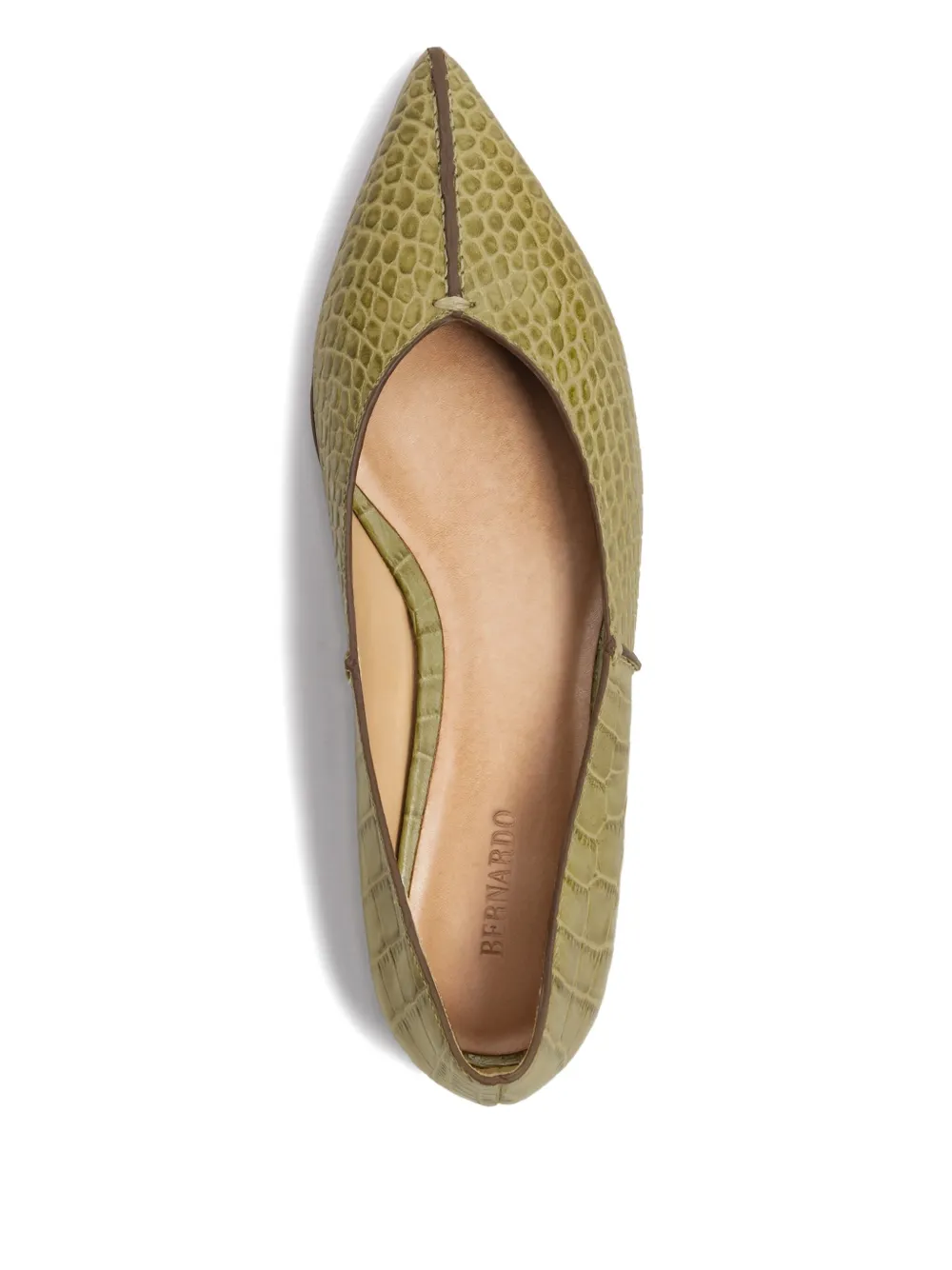 Bernardo Lana Flat Pumps In Green