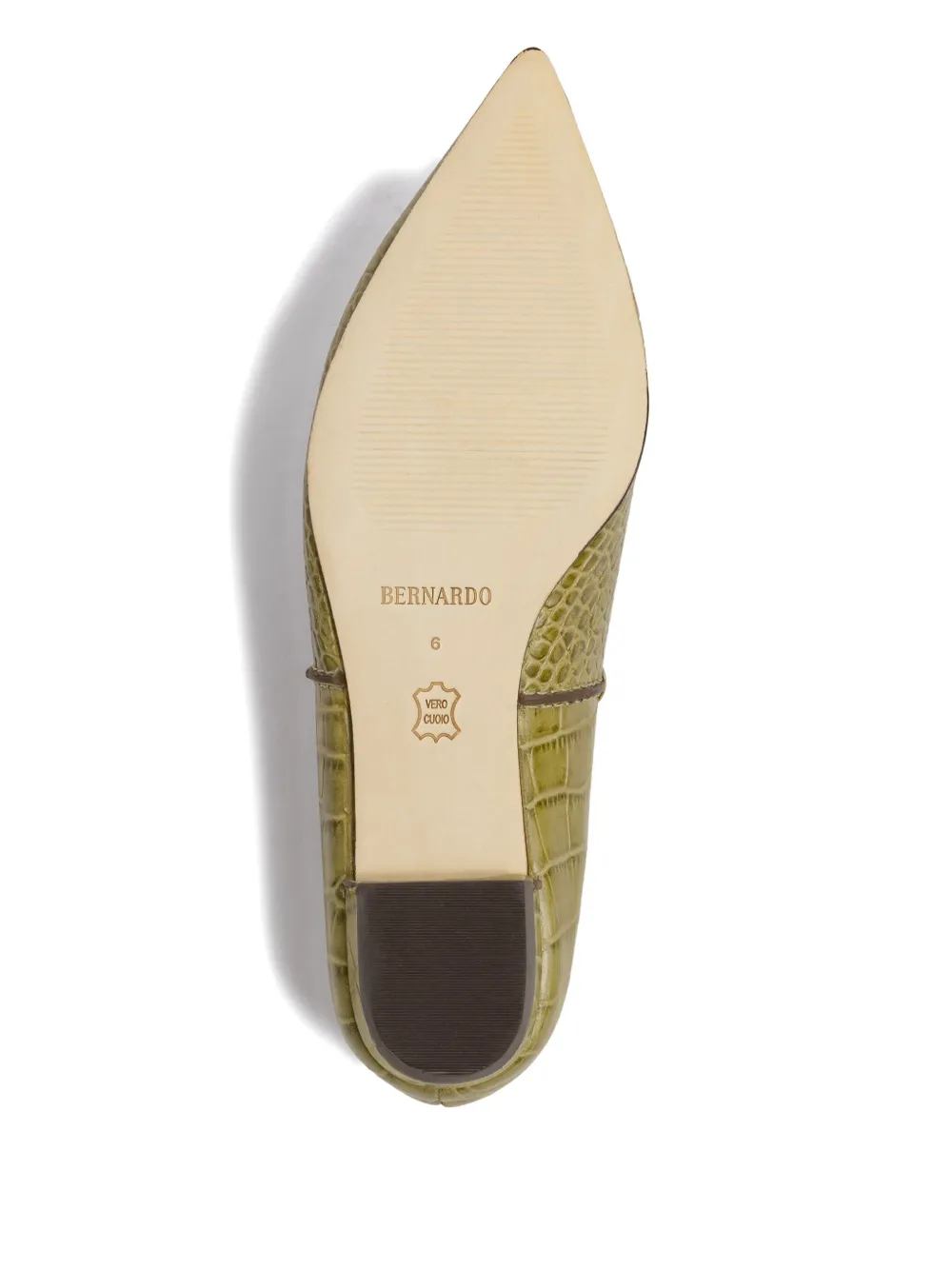 Bernardo Lana Flat Pumps In Green