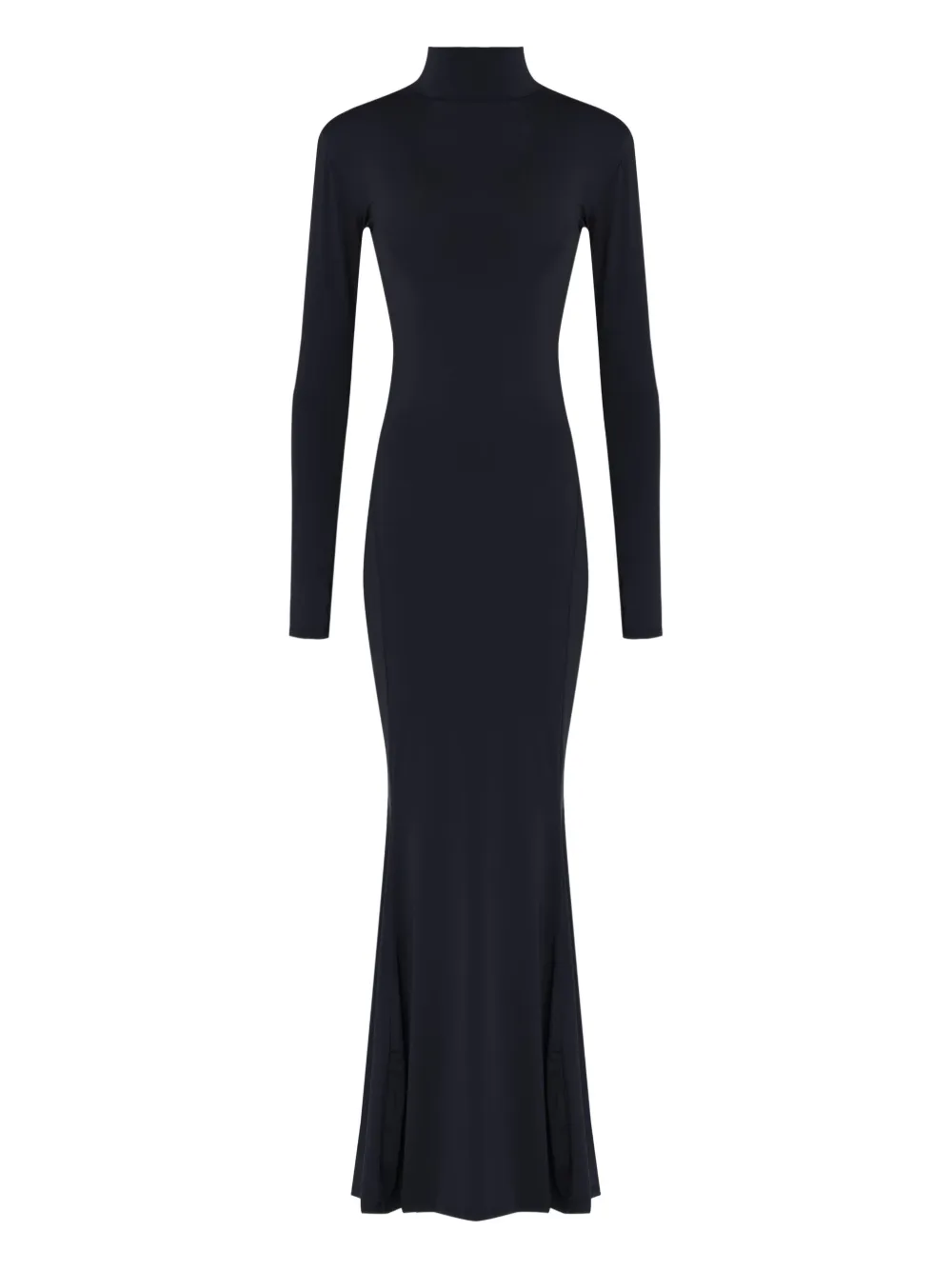 Amir Slama x Astrid high-neck maxi dress - ブラック Amir Slama x Astrid high-neck maxi dress - ブラック