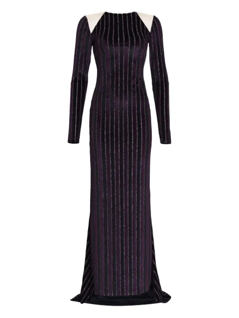 Amir Slama x Astrid striped maxi dress