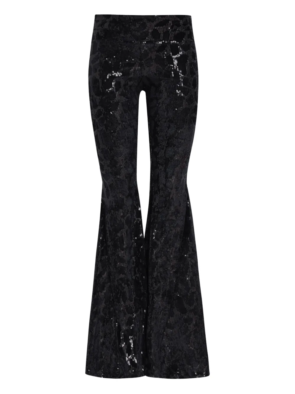 Amir Slama x Astrid sequined trousers - ブラック Amir Slama x Astrid sequined trousers - ブラック