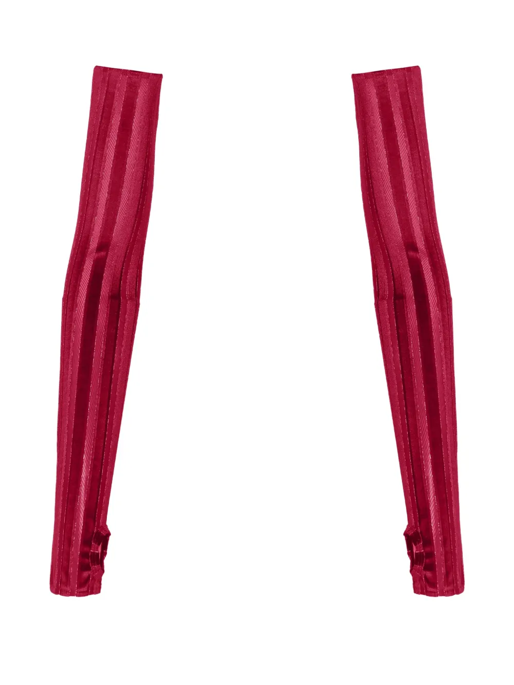 Amir Slama x Astrid striped gloves | Red | Image 1