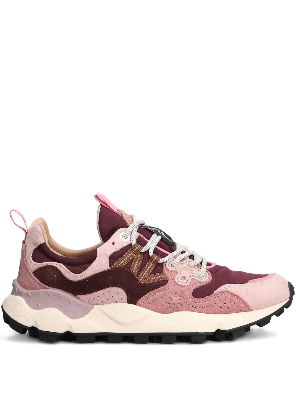 FLOWER MOUNTAIN Yamano 3 sneakers met vlakken Roze