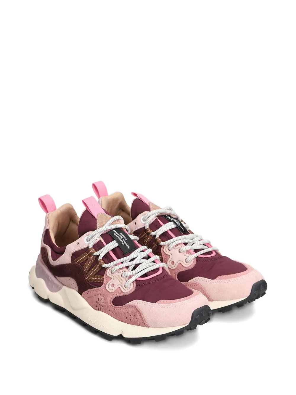 FLOWER MOUNTAIN Yamano 3 sneakers met vlakken Roze