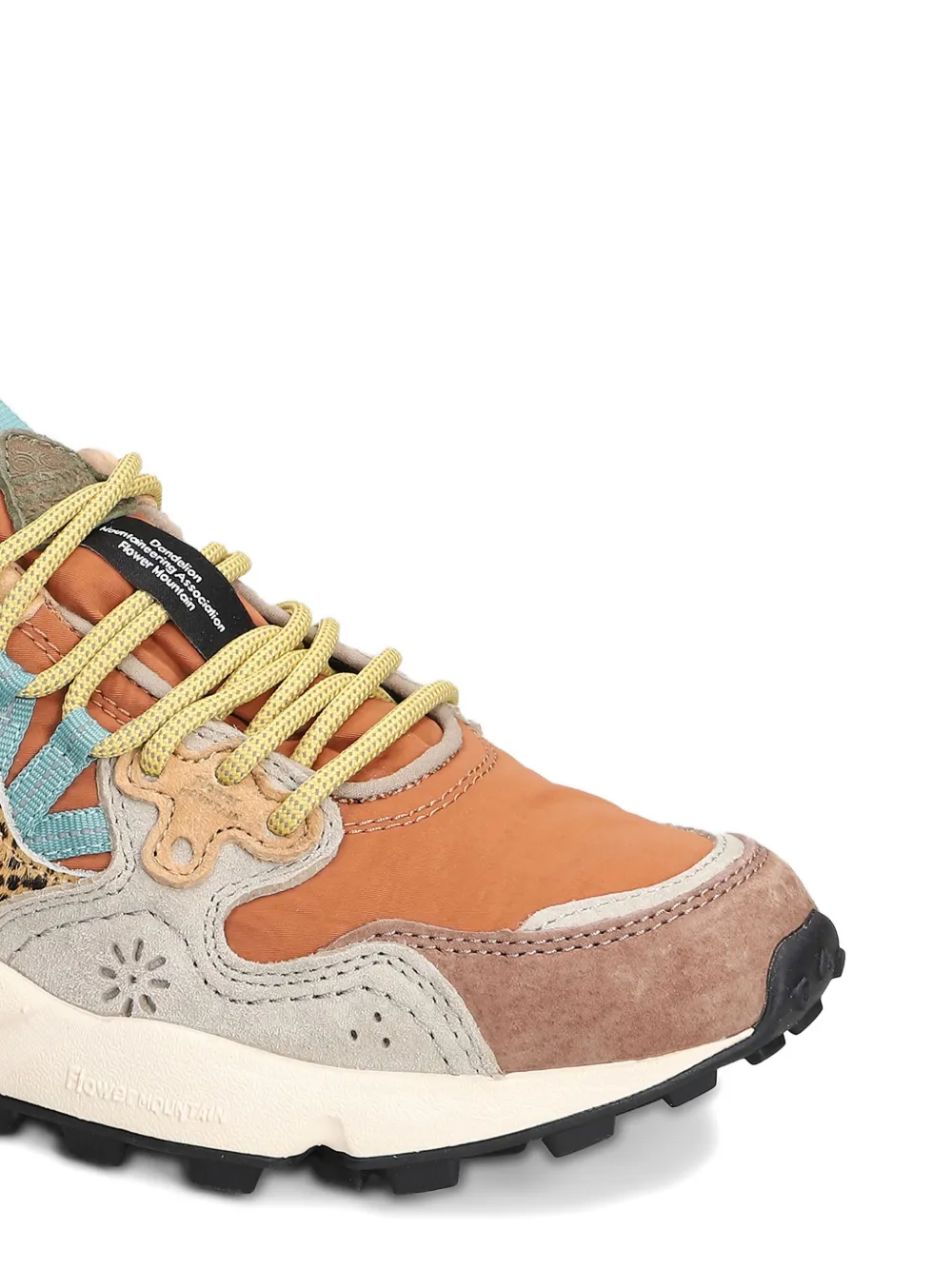 FLOWER MOUNTAIN Yamano 3 sneakers met vlakken Oranje