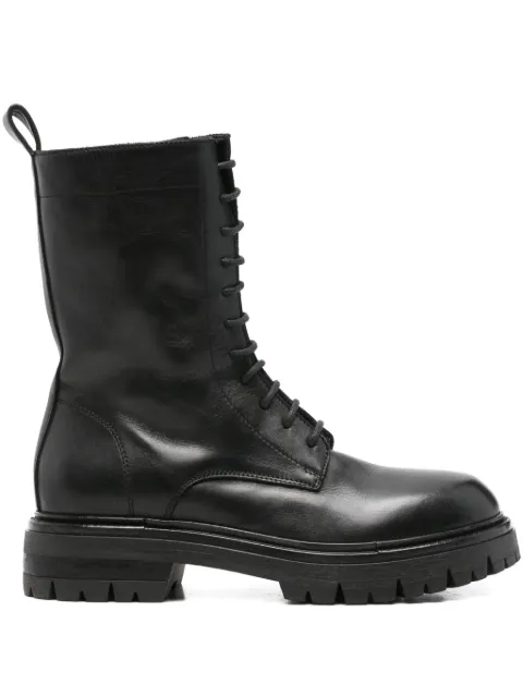 Elena Iachi lace-up leather boots