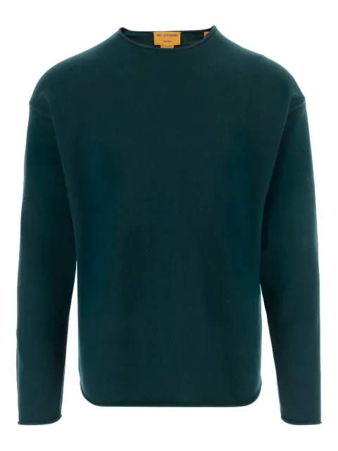 Guest In Residence crew-neck turn-up-cuffs cashmere sweater
