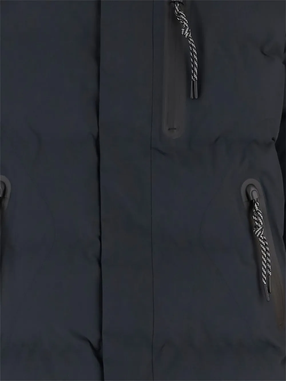 Save The Duck Gewatteerde jas met capuchon Blauw