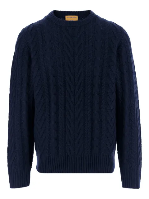 Guest In Residence cable-knit crew-neck sweater