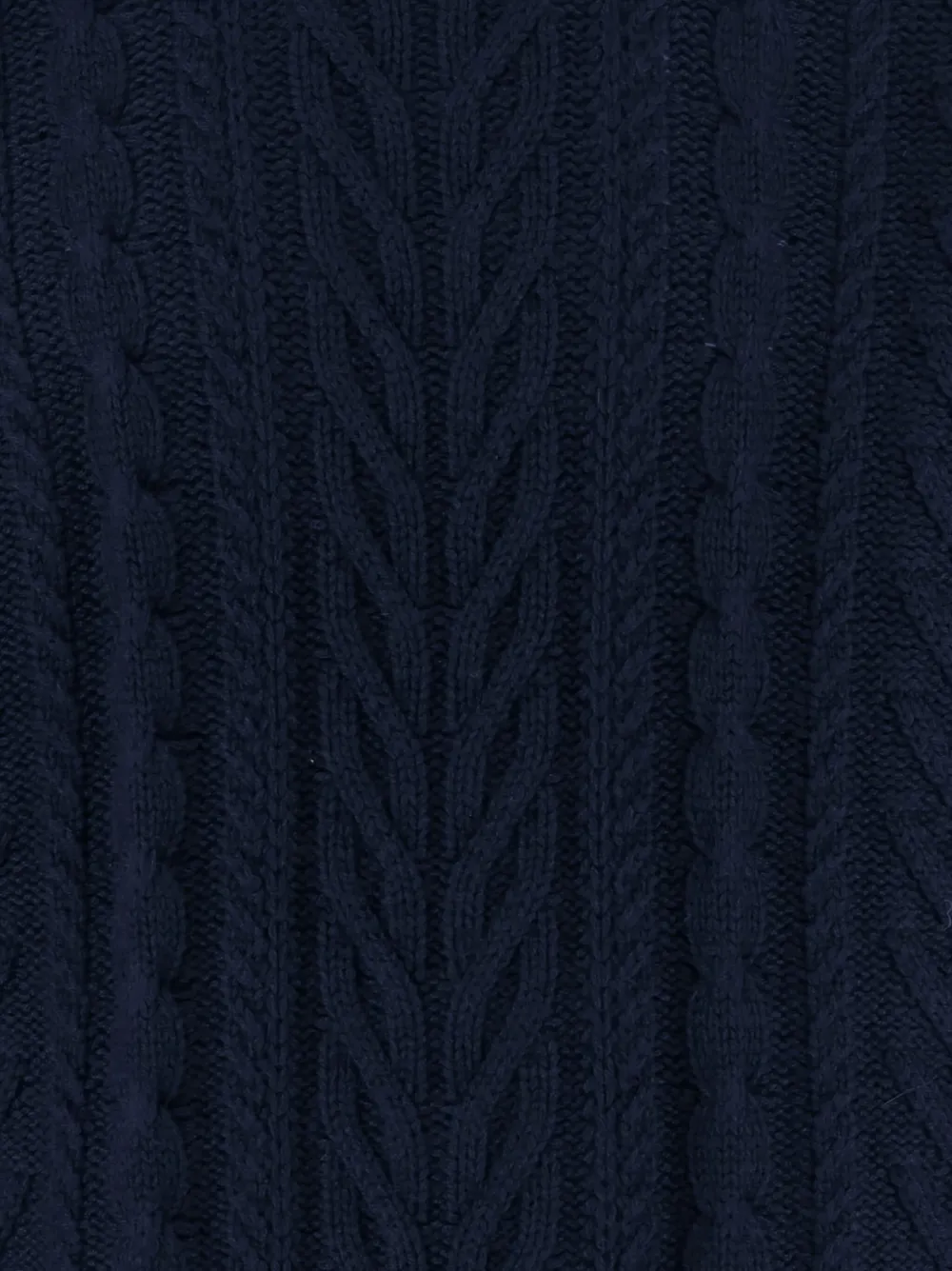 Guest In Residence Cable-knit Crew-neck Sweater In Blue