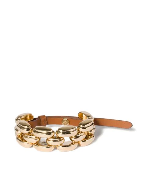 Miu Miu pulsera de piel