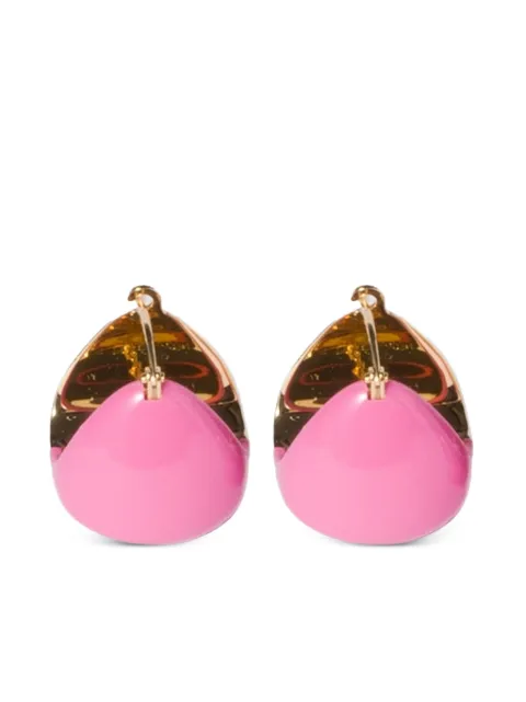 Miu Miu two-tone hoop earrings