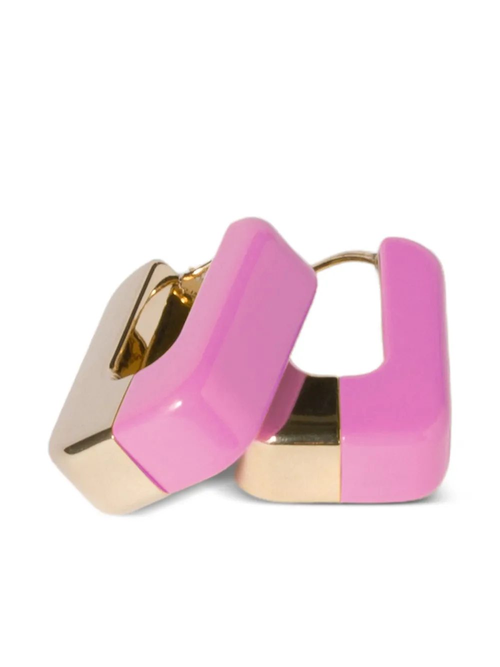 Miu Miu enamelled earrings | Pink | Image 1