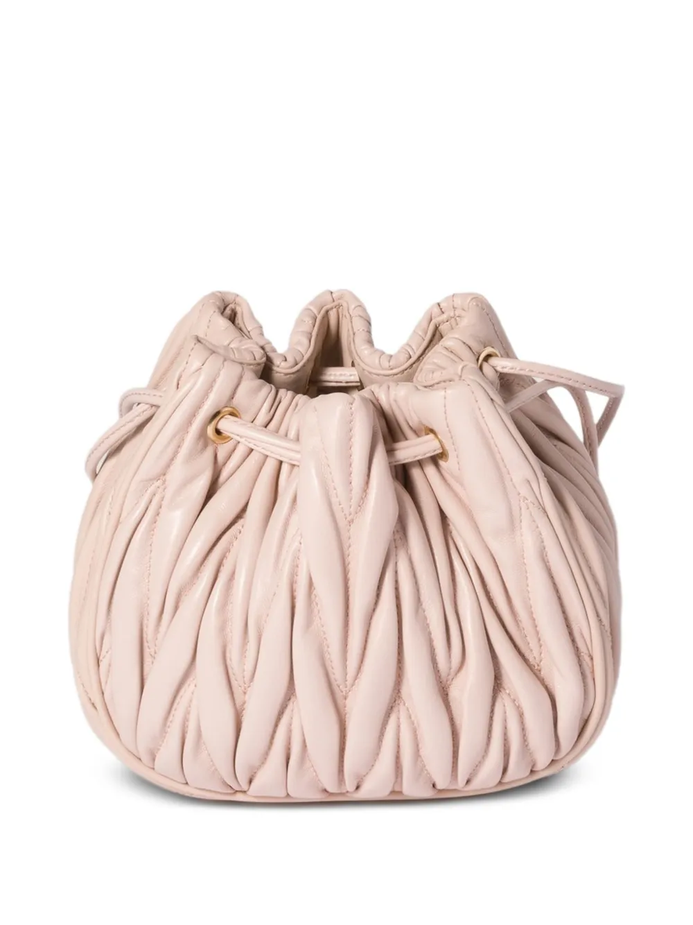 Miu Miu Matelassé Nappa Leather Pouch