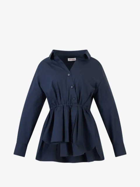 Rosie Assoulin collared pleated shirt