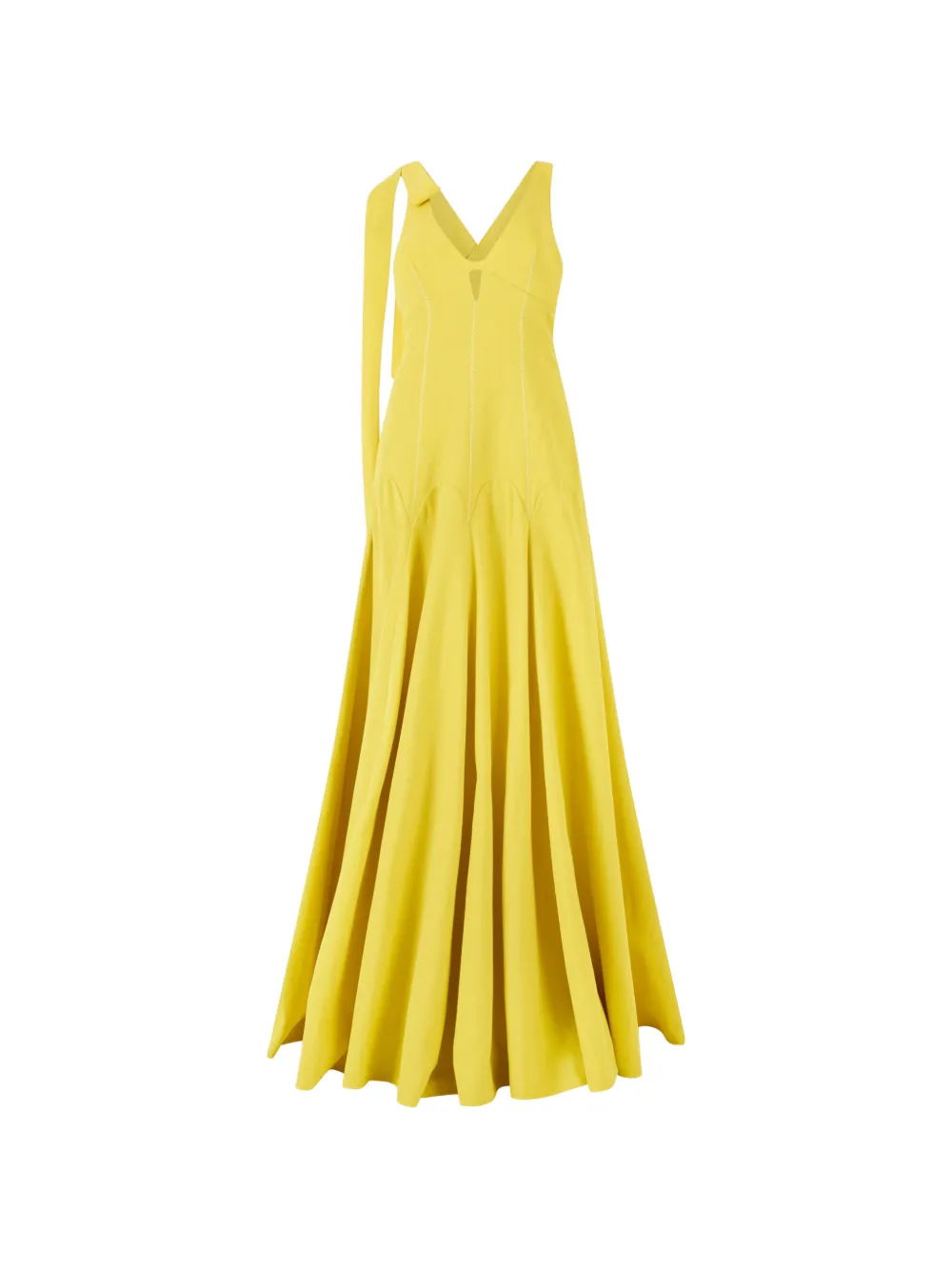 Rosie Assoulin robe Archery - Jaune Rosie Assoulin robe Archery - Jaune