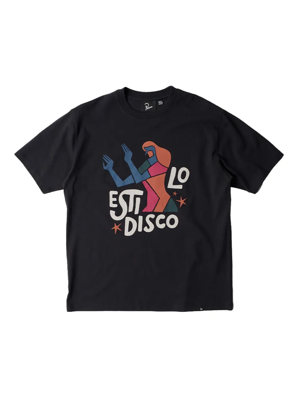 BY PARRA Estilo Disco T-shirt | Black | Image 1