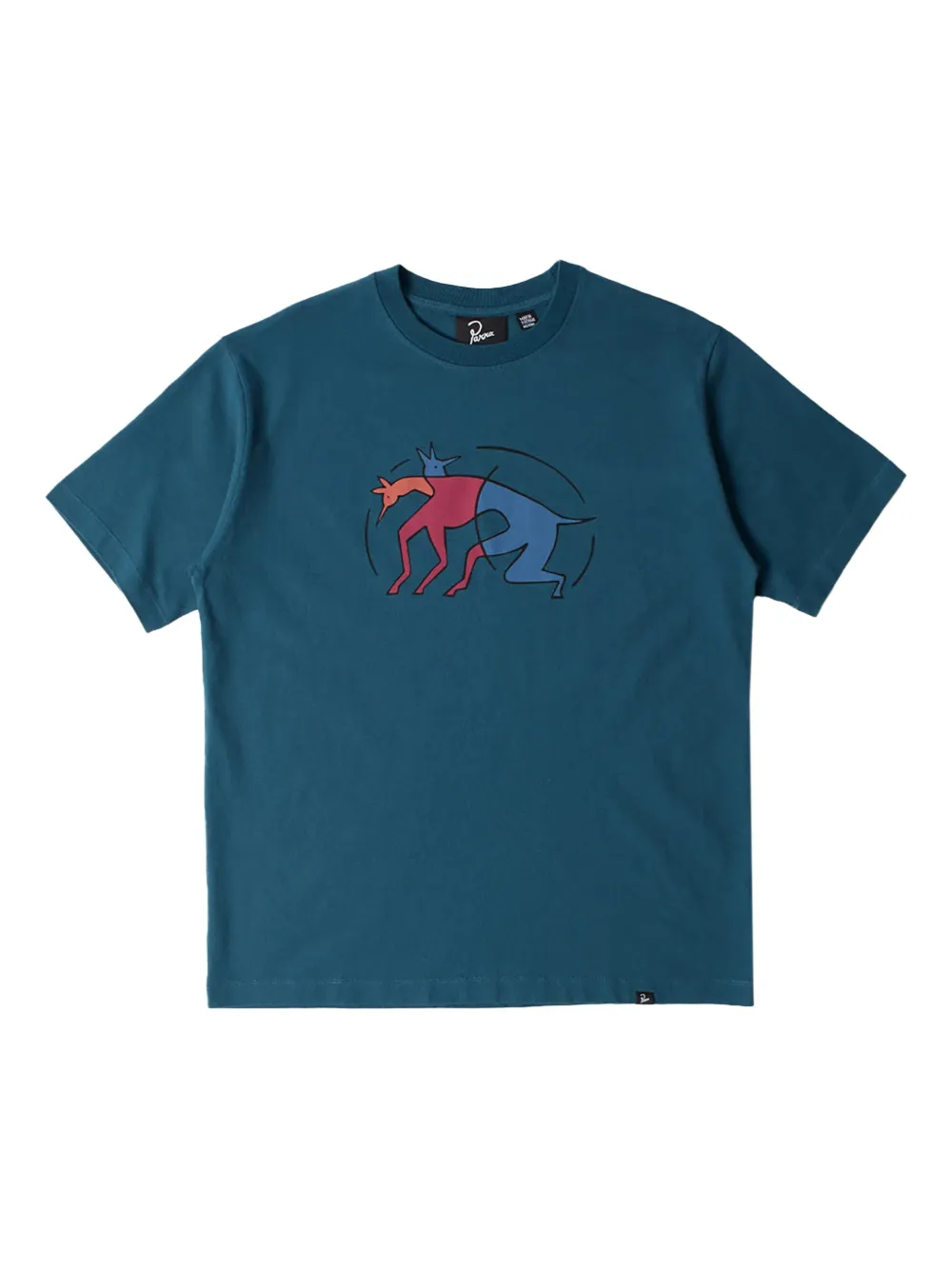 BY PARRA The Zommies graphic-print T-shirt | Blue | Image 1