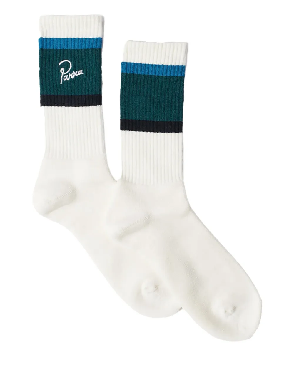 BY PARRA signature striped socks | White | Image 1