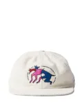 BY PARRA The Zoomies corduroy cap - White