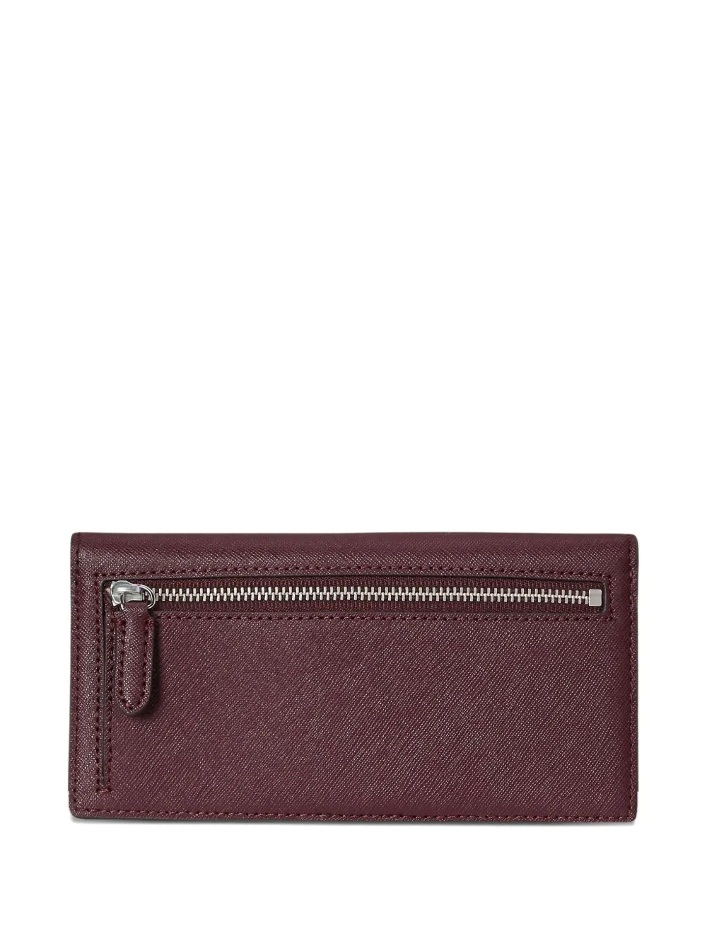 Lauren Ralph Lauren Leren portemonnee - Rood