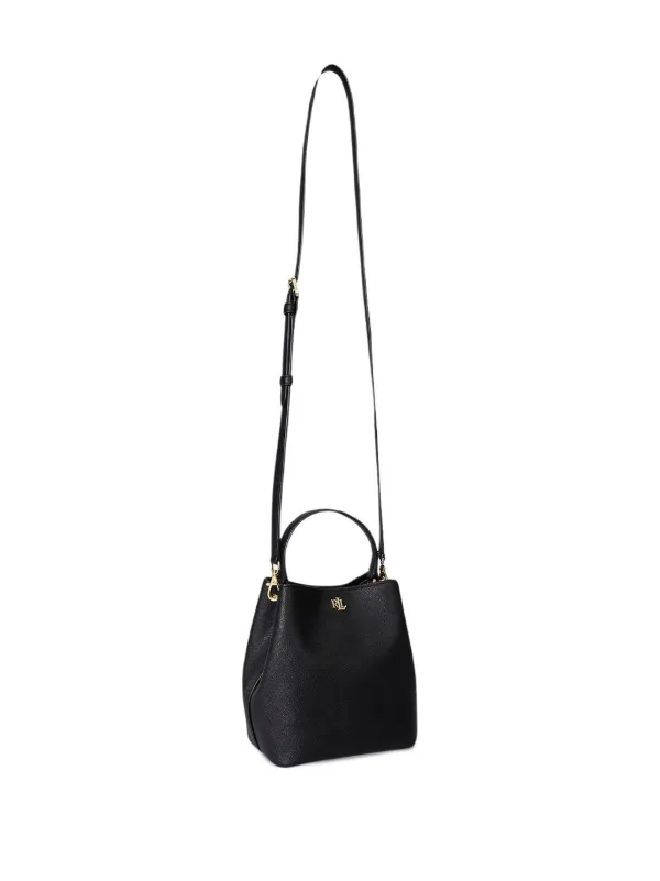Lauren Ralph Lauren Small Reese Bucket Bag | Black | FARFETCH