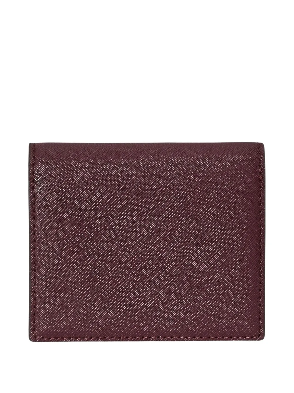 Lauren Ralph Lauren Leren portemonnee met logoplakkaat - Rood