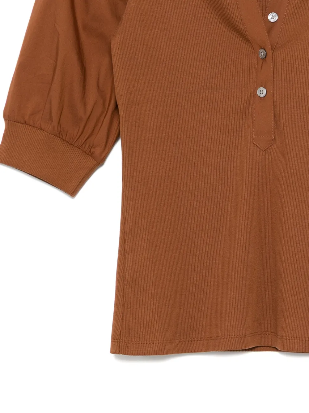 Veronica Beard Coralee Top In Brown