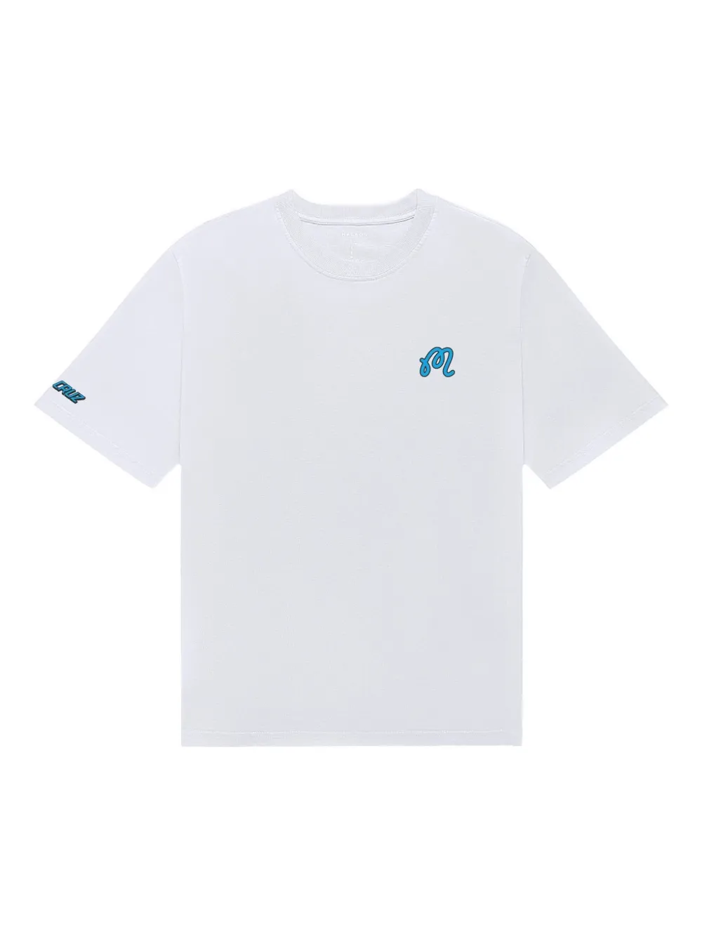 Malbon Golf Bermuda screaming-hand T-shirt | White | Image 1