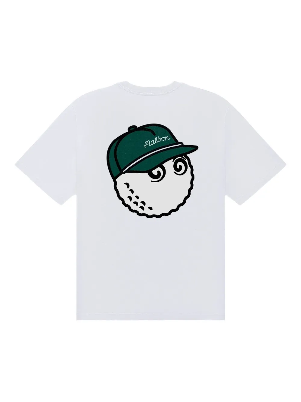 Malbon Golf Bermuda Baldwin cotton T-shirt - Wit