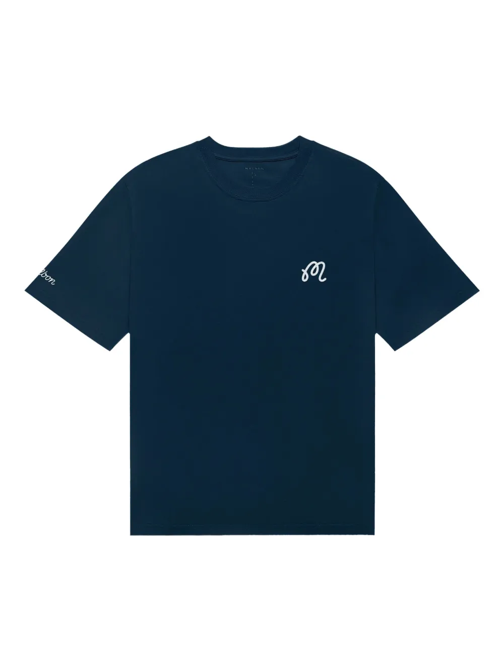 Malbon Golf logo-embroidered T-shirt | Blue | Image 1