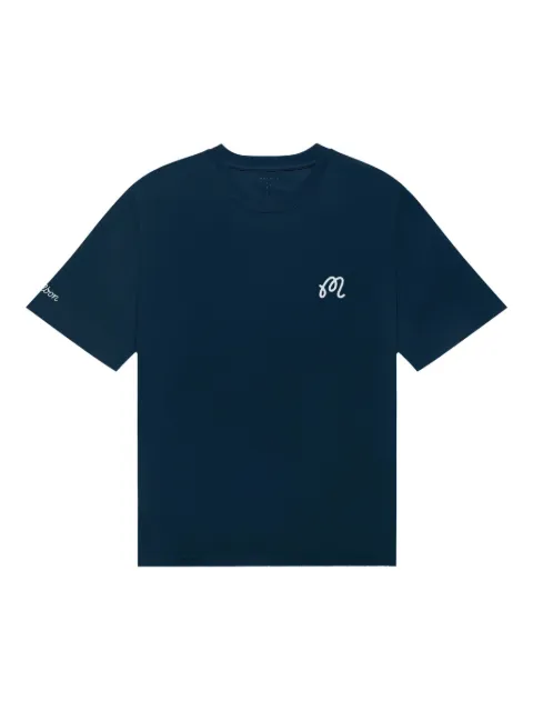 Malbon Golf logo-embroidered T-shirt