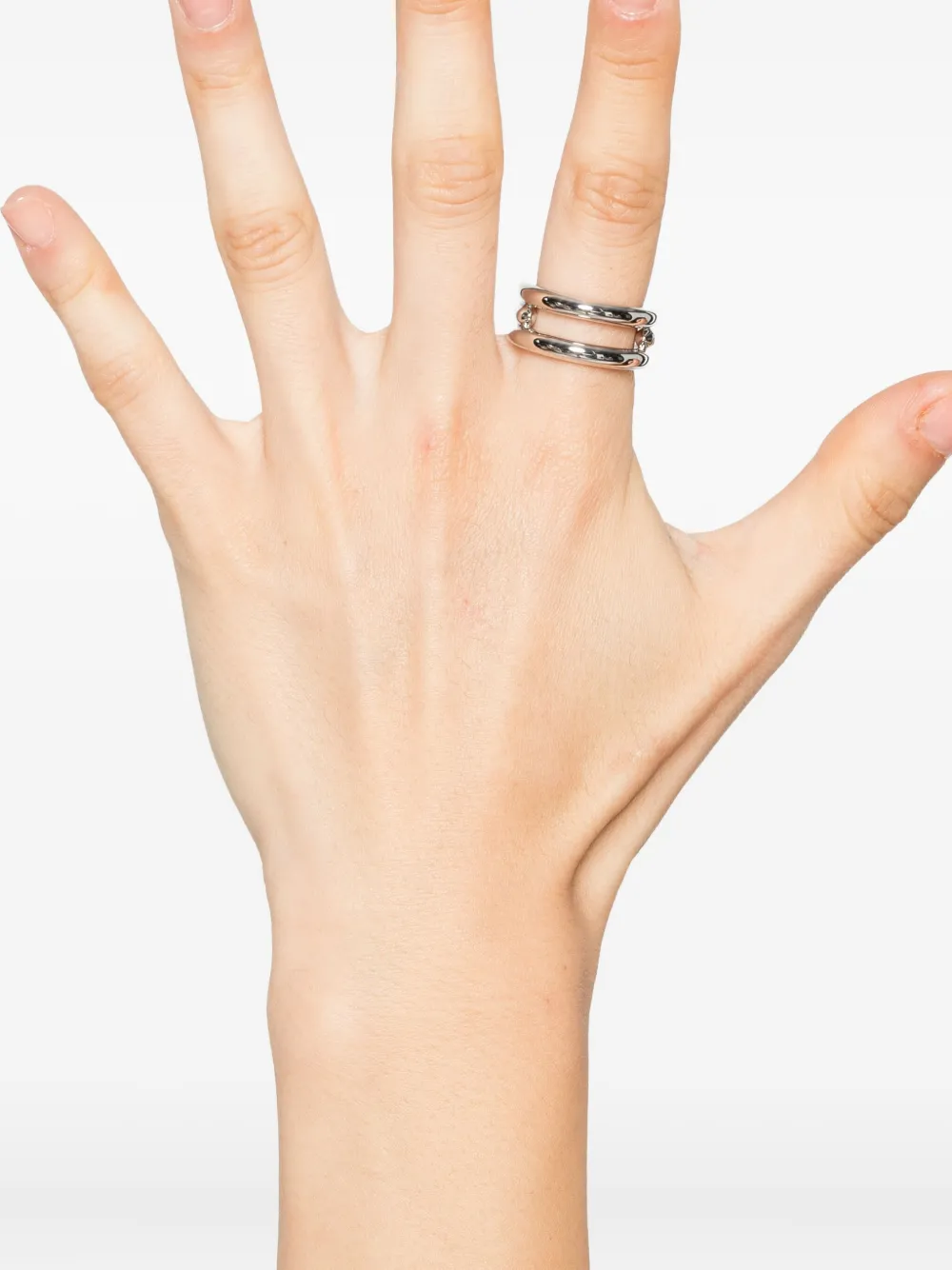 Eddie Borgo Idle open ring - Zilver