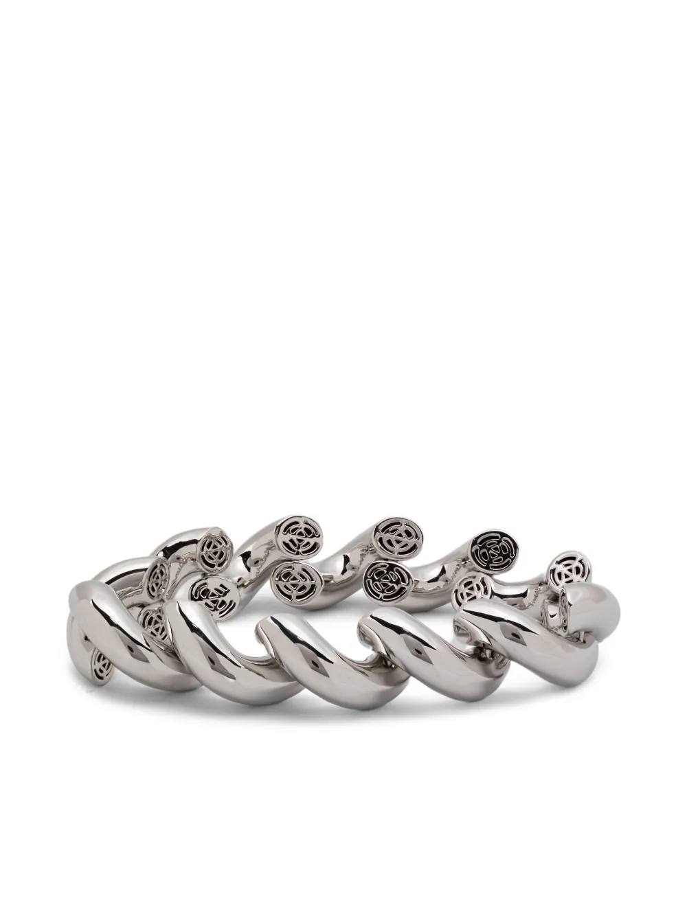 Eddie Borgo pulsera Rope | plateado | Image 1