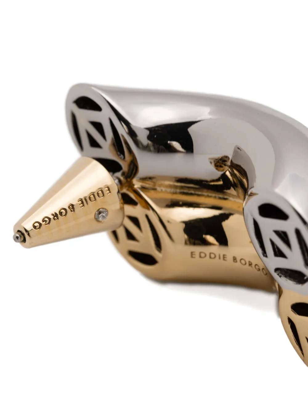 Eddie Borgo Rope Stud Earrings In Gold