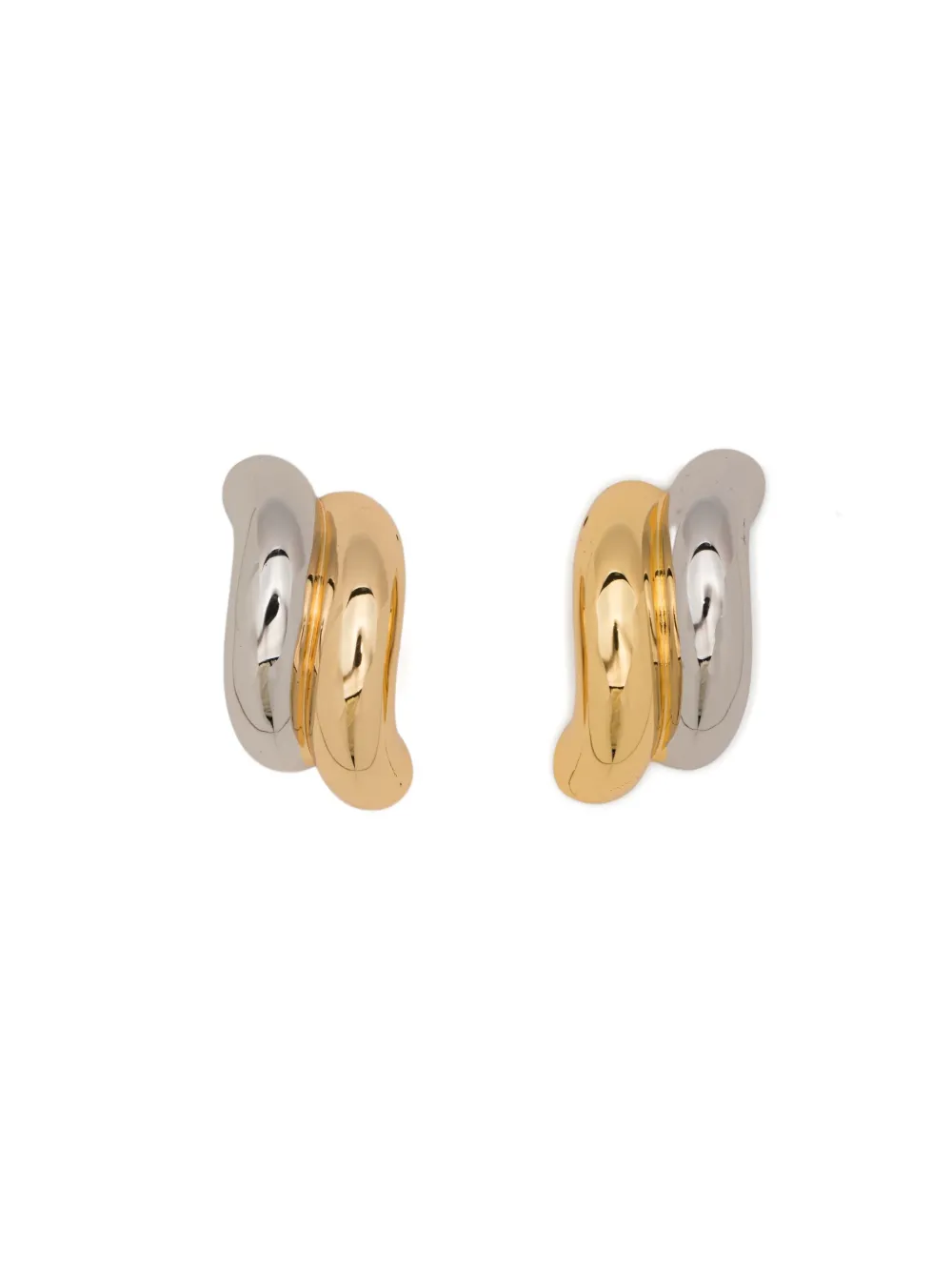 Eddie Borgo Rope Stud Earrings In Gold