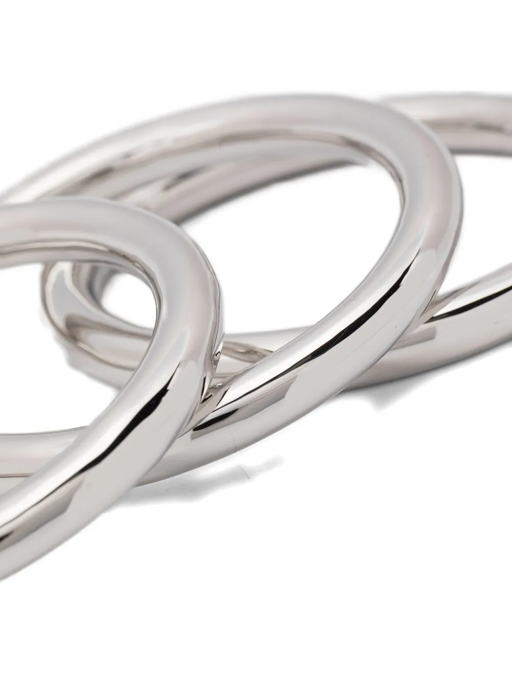 Eddie Borgo Cylinder Bangles (set Of Three) In Silver