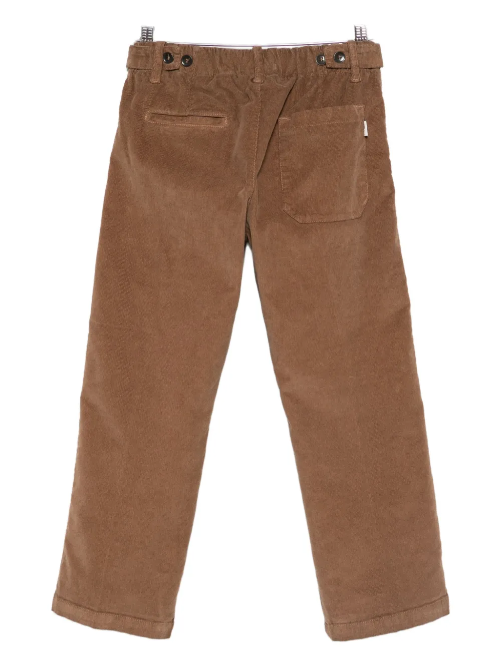 Paolo Pecora Corduroy Pants In Brown