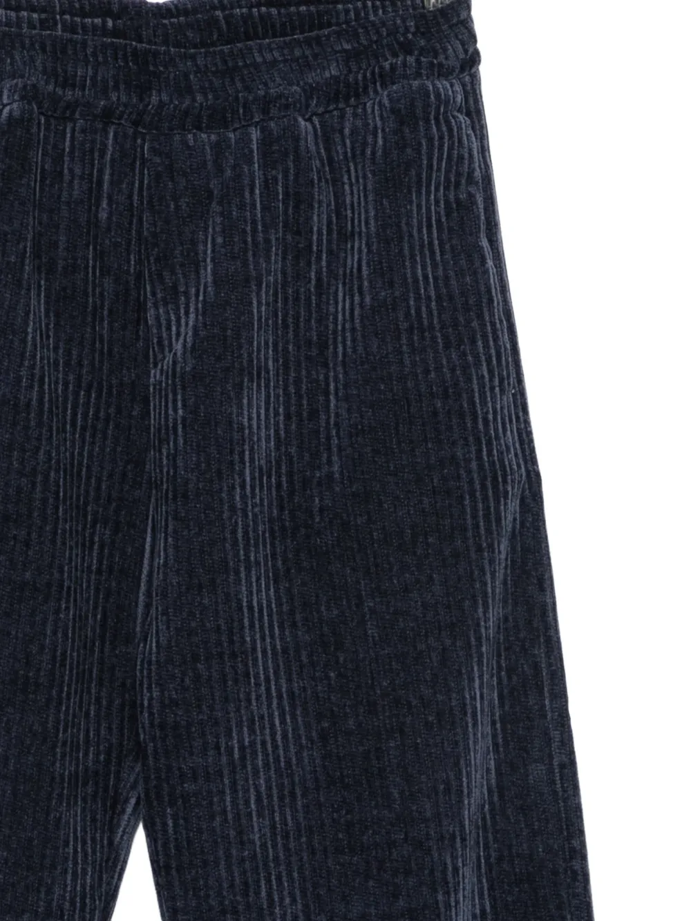 Paolo Pecora Kids Ribfluwelen broek Blauw