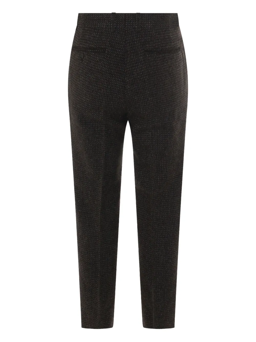 Auralee Pantaloni Gray Brown Hairline In Brown