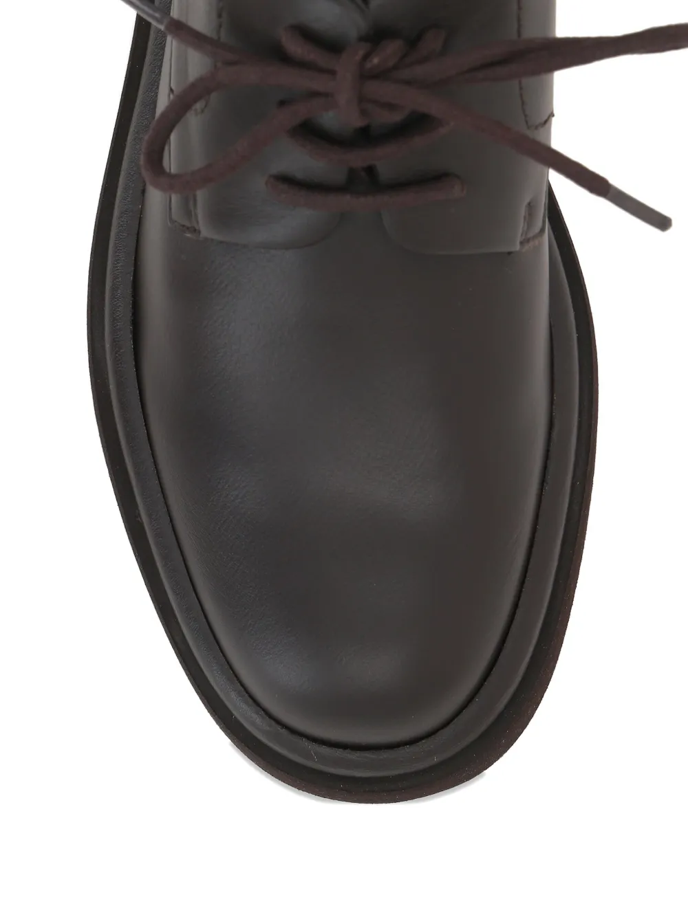 Paloma Barceló Round-toe Lace-up Derby Shoes In Brown