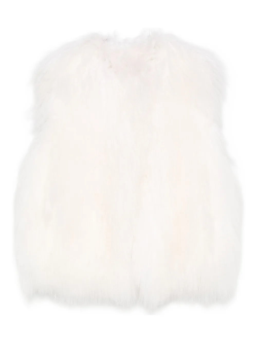 P.a.r.o.s.h Lamb-fur Gilet In Neutral