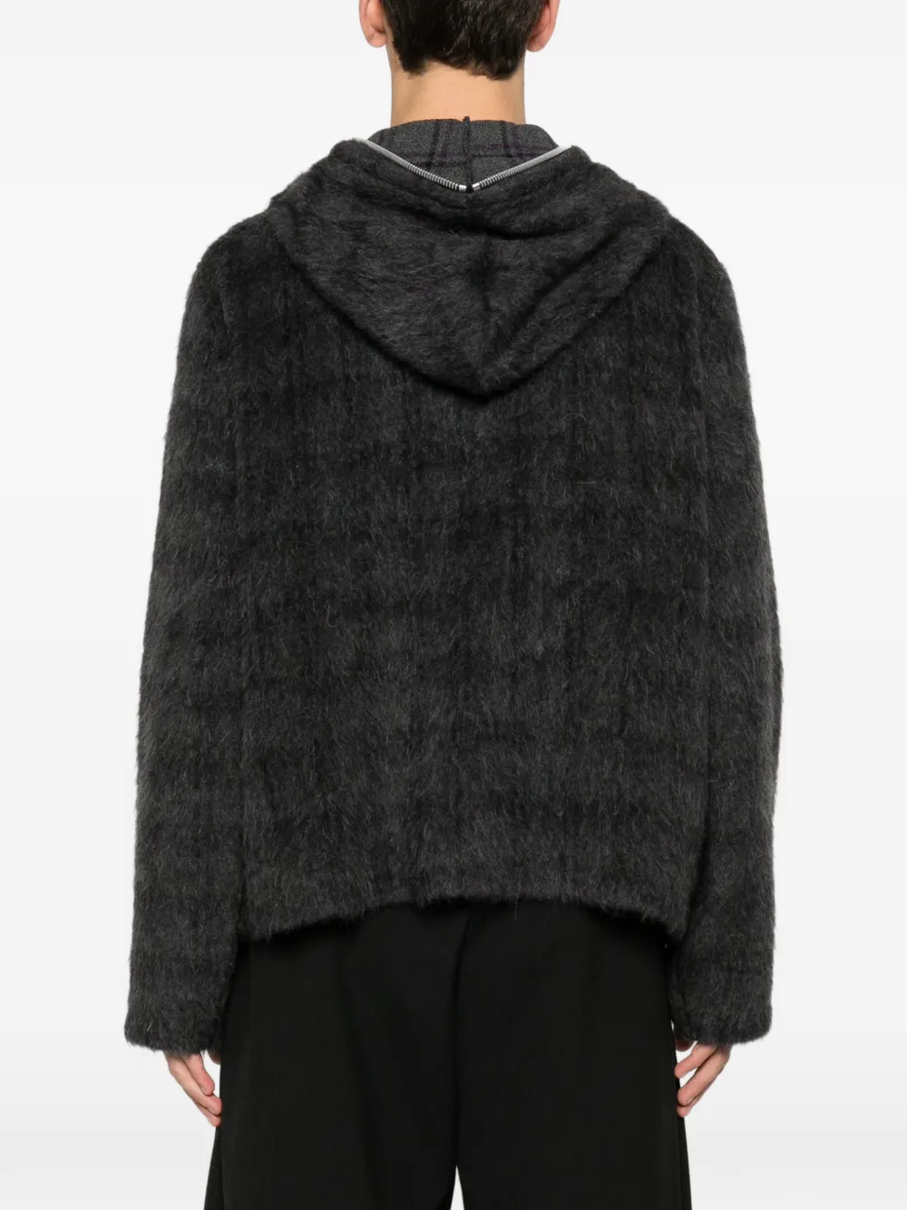 OUR LEGACY チェック ジップパーカー | グレー | FARFETCH JP