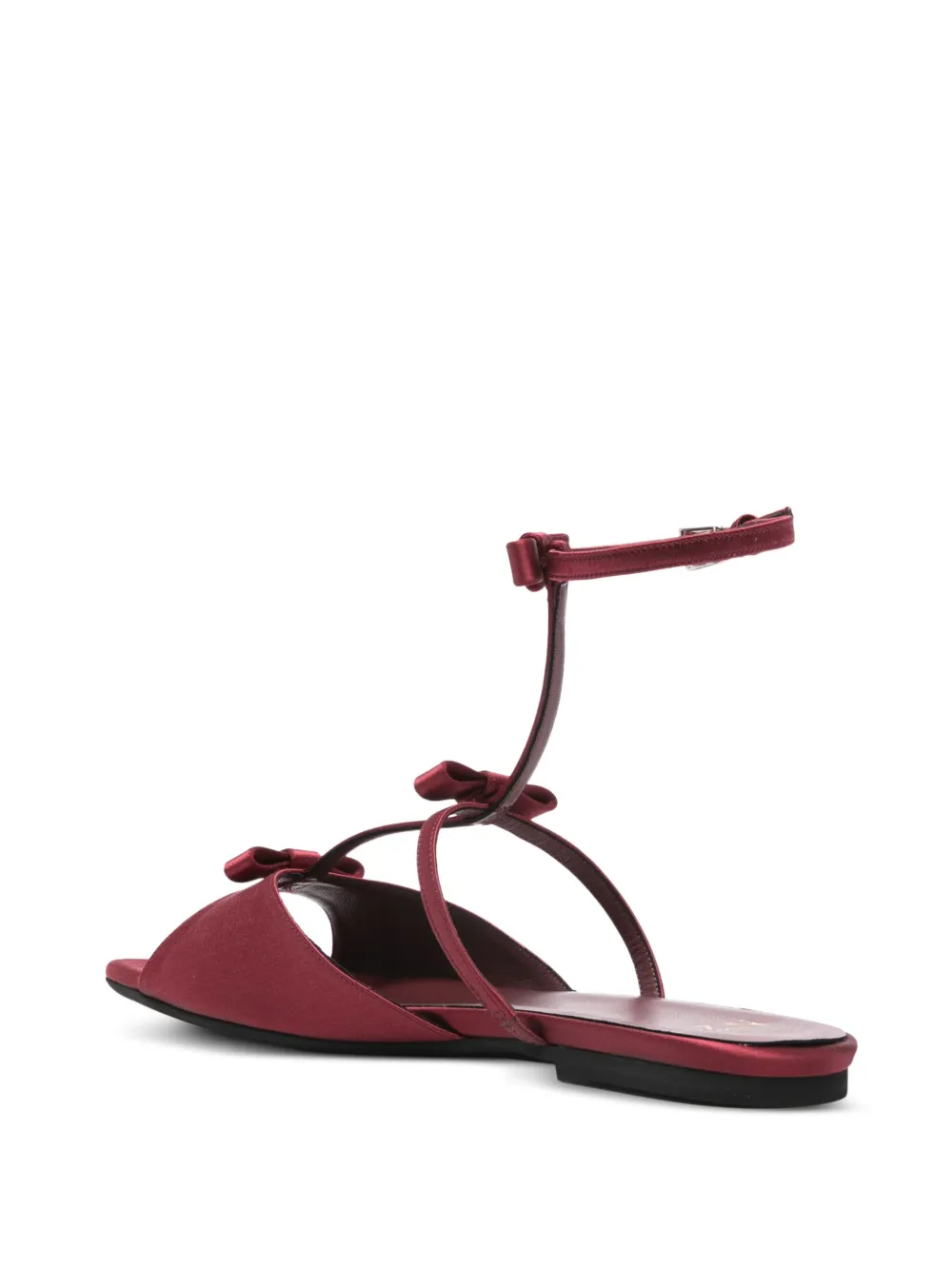 Nº21 Sandalen met enkelbandje en strikdetail Roze