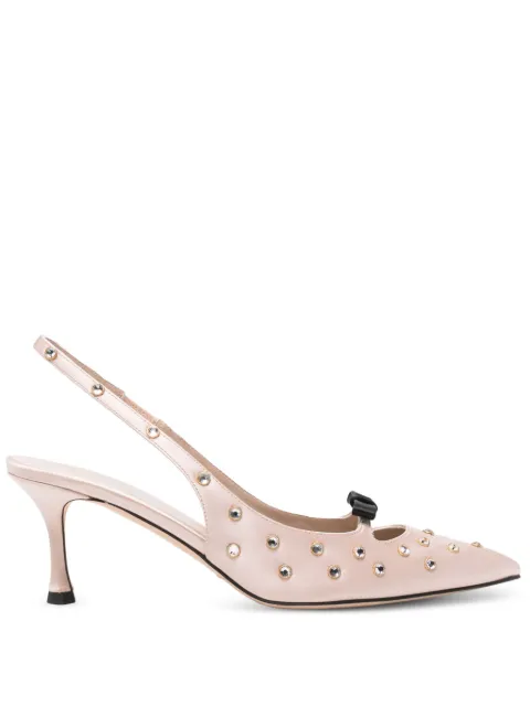 Nº21 slingback pointed-toe pumps