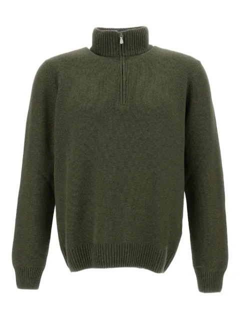 Gran Sasso zipped turtleneck sweater