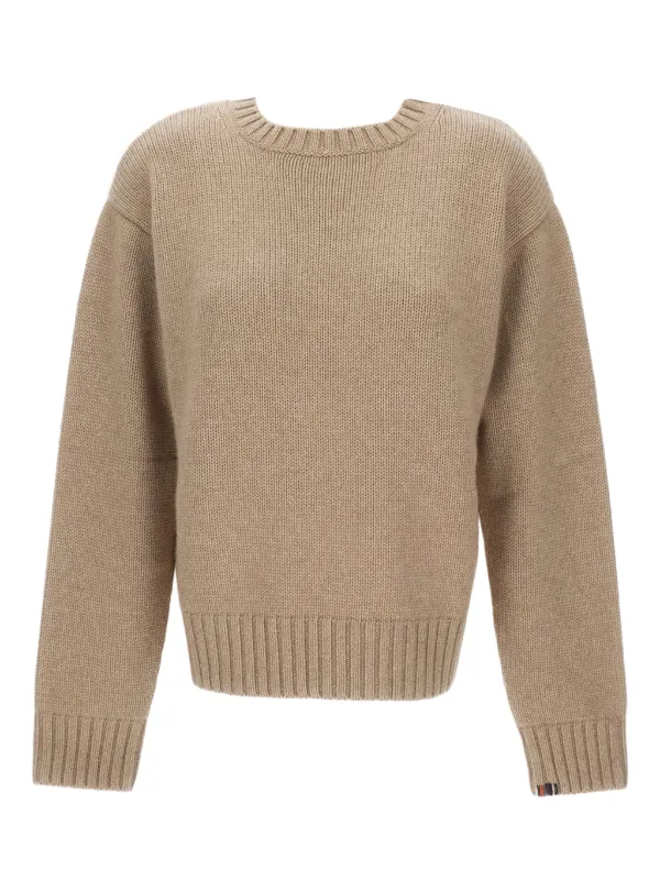 Extreme Cashmere Crew Neck Sweater in Neutrals