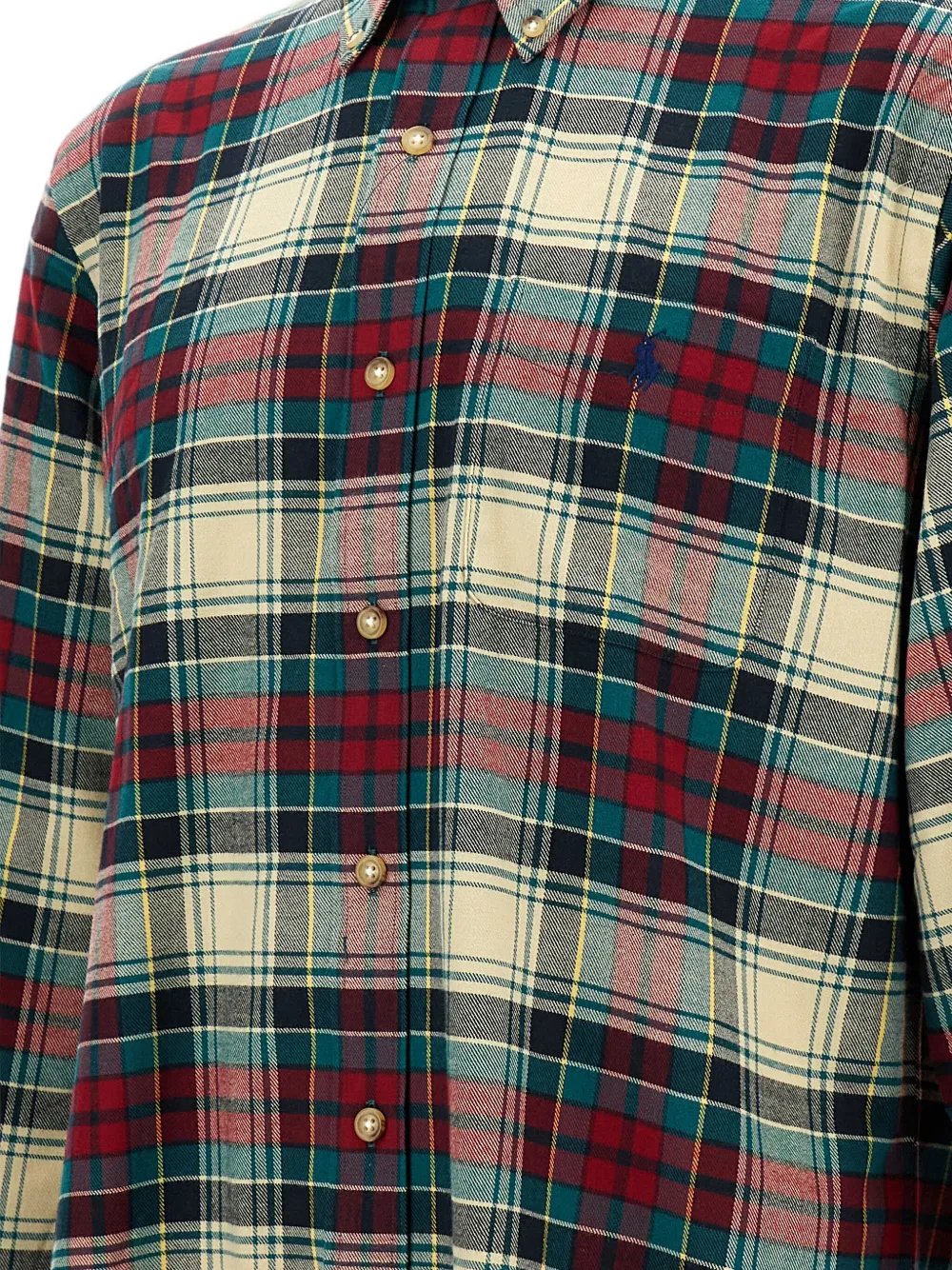 Polo Ralph Lauren Geruit overhemd Groen